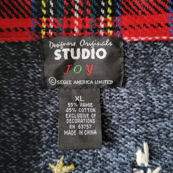 Vintage Designers Originals Studio Joy Women’s XL Button-down Cardigan Sweater - Picture 7 of 9